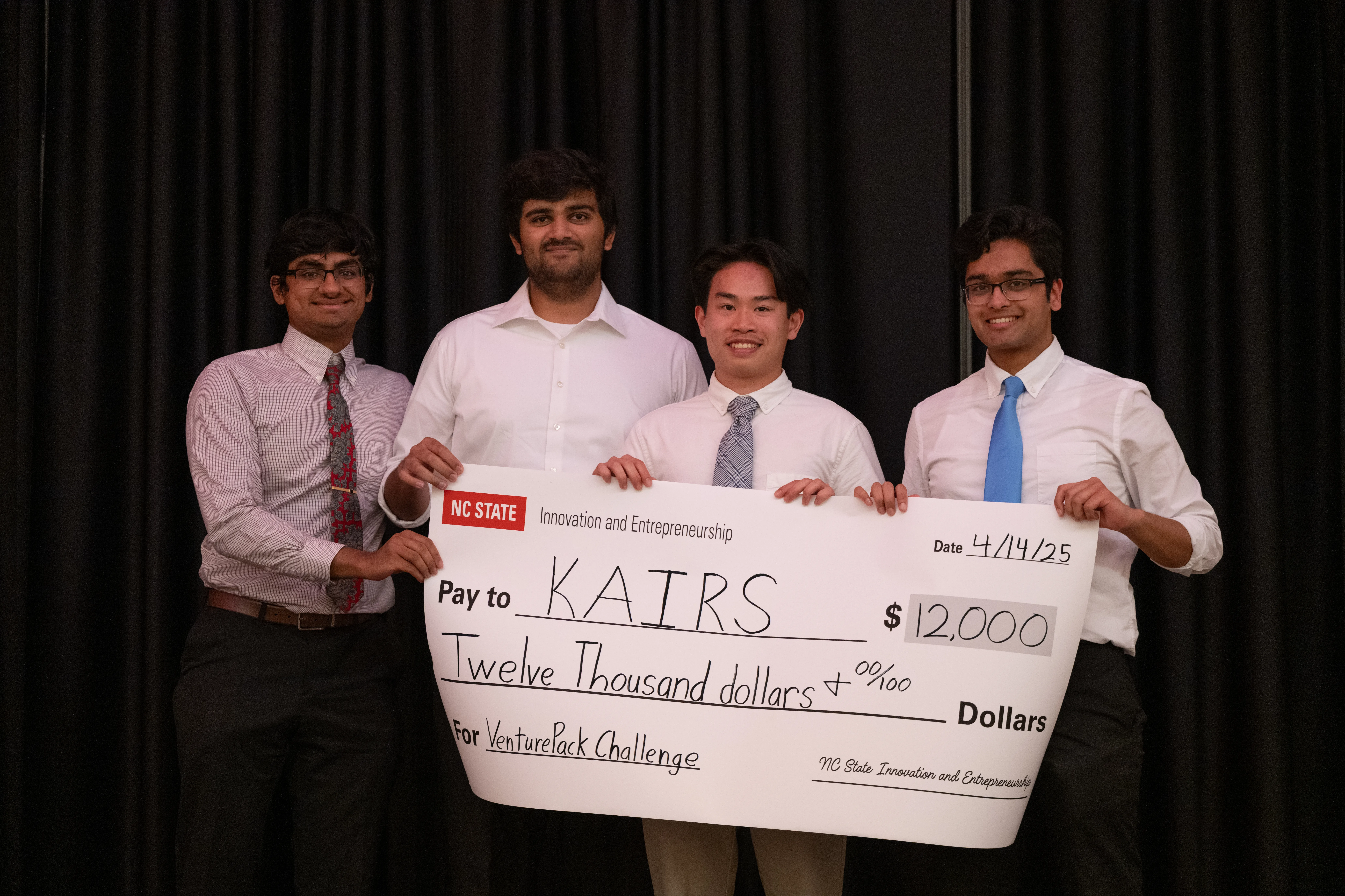 NC State VenturePack Challenge Winners